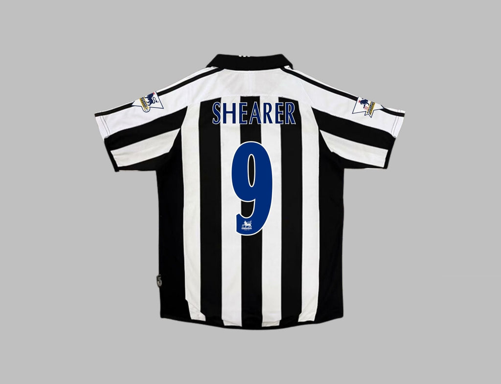 Alan Shearer Newcastle United Retro Trikot Kit Jersey Soccer Shirt