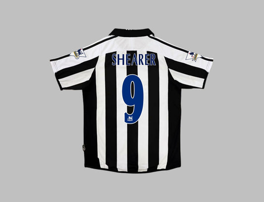 Alan Shearer Newcastle United Retro Trikot Kit Jersey Soccer Shirt