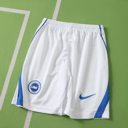 Camiseta de fútbol infantil de visitante blanca del Brighton, temporada 2026-2027
