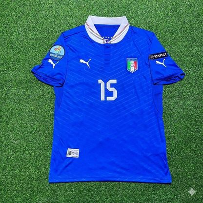 Andrea Barzagli 15 – Italien Euro 2012 Retro-Heimtrikot