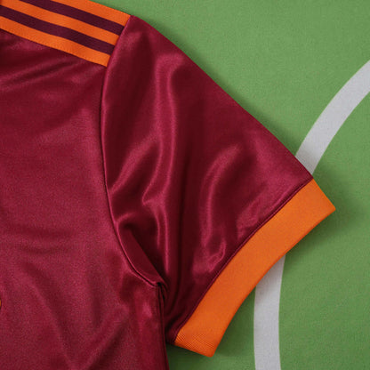 A.S Roma 1992-1993 Season Red Retro Home Football Jersey Trikot Maillot