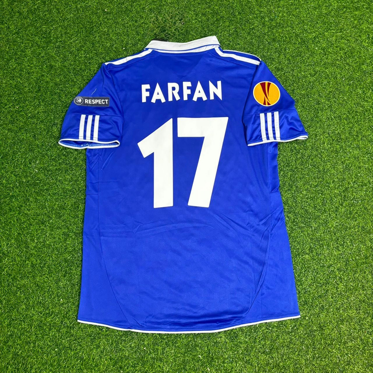 Jefferson Farfan Schalke 04 2011 2012 Retro Fußball Trikot Maillot Fußballhemd