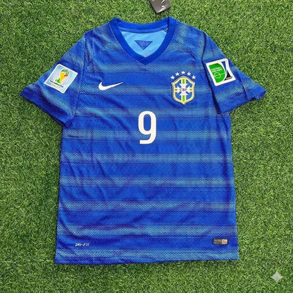 Frederico Chaves Guedes 9- WM 2014 Retro Blaues Trikot