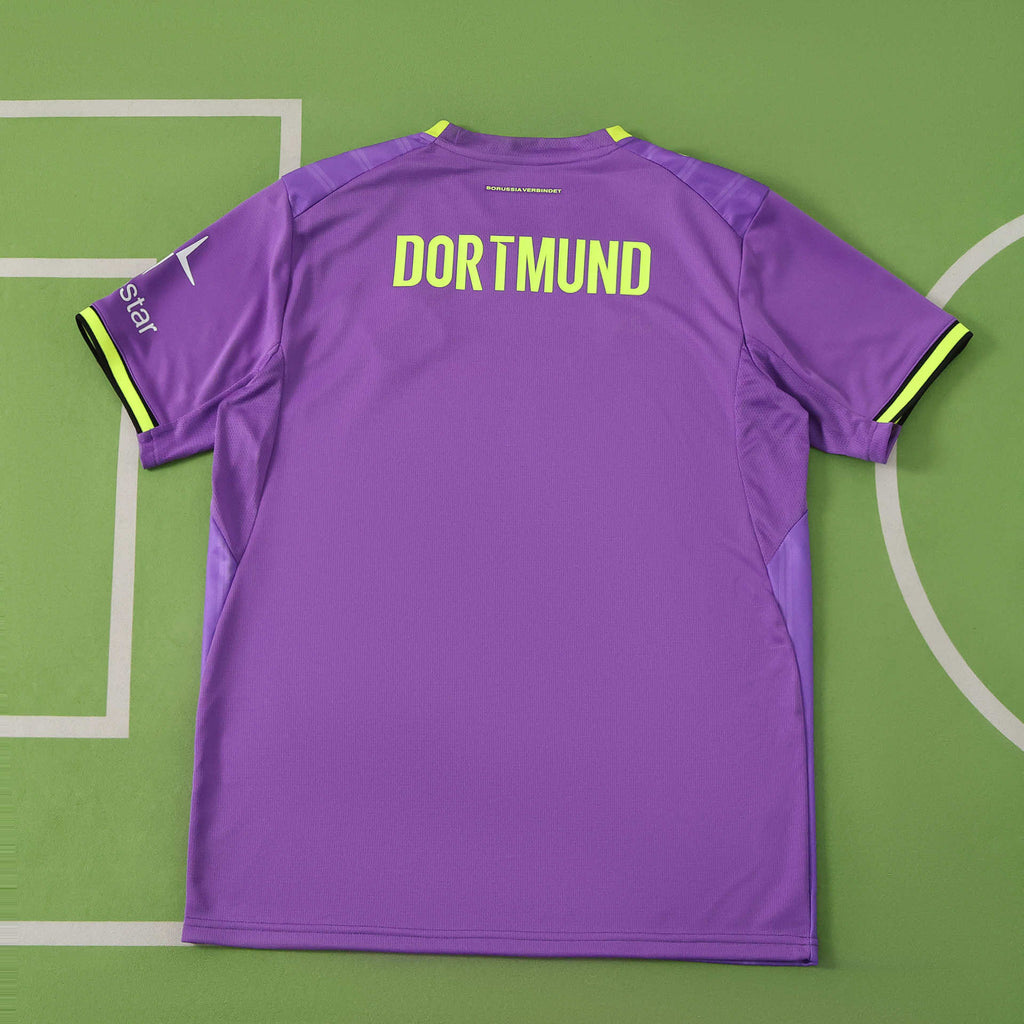 Borussia Dortmund 2026-2027 Season Third Purple Football Jersey Trikot Maillot