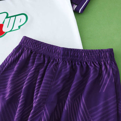 Fiorentina 1992/1993 Away Kids Retro Football Jersey Trikot Maillot