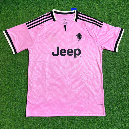 Kenan Yıldız Juventus 2026/2027 New Season Away Pink Football Jersey