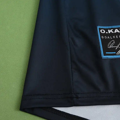 Oliver Kahn – Germany Deutschland 2002 World Cup Goalkeeper Retro Kit Jersey – | Trikot | Maillot Soccer Shirt