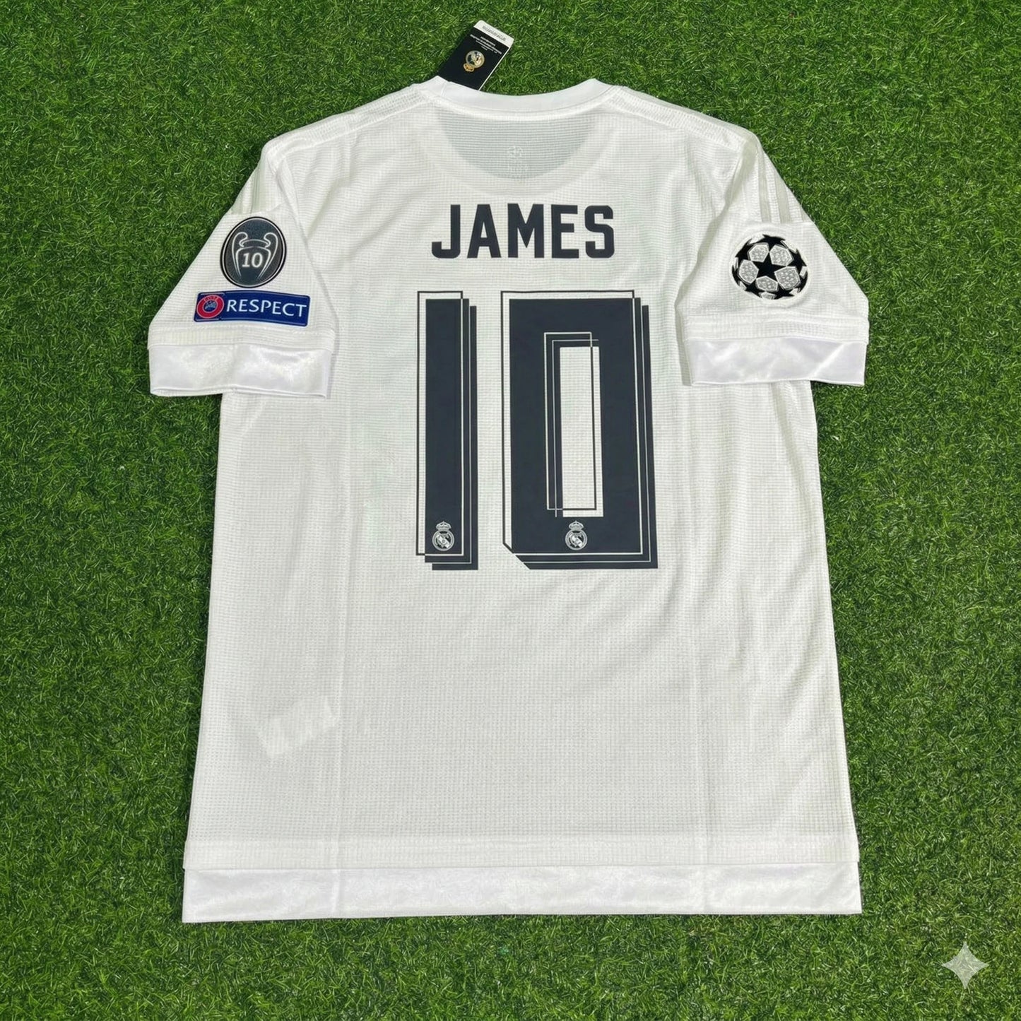 James Rodriguez Real Madrid 2016 Champions League Final Football Jersey Kit