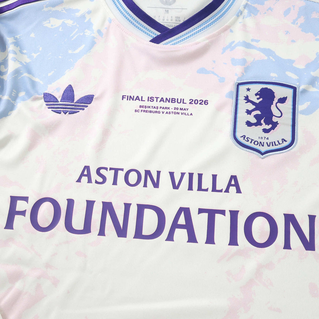 Aston Villa F.C. 2025-2026 Season Third Final Football Jersey Trikot Maillot
