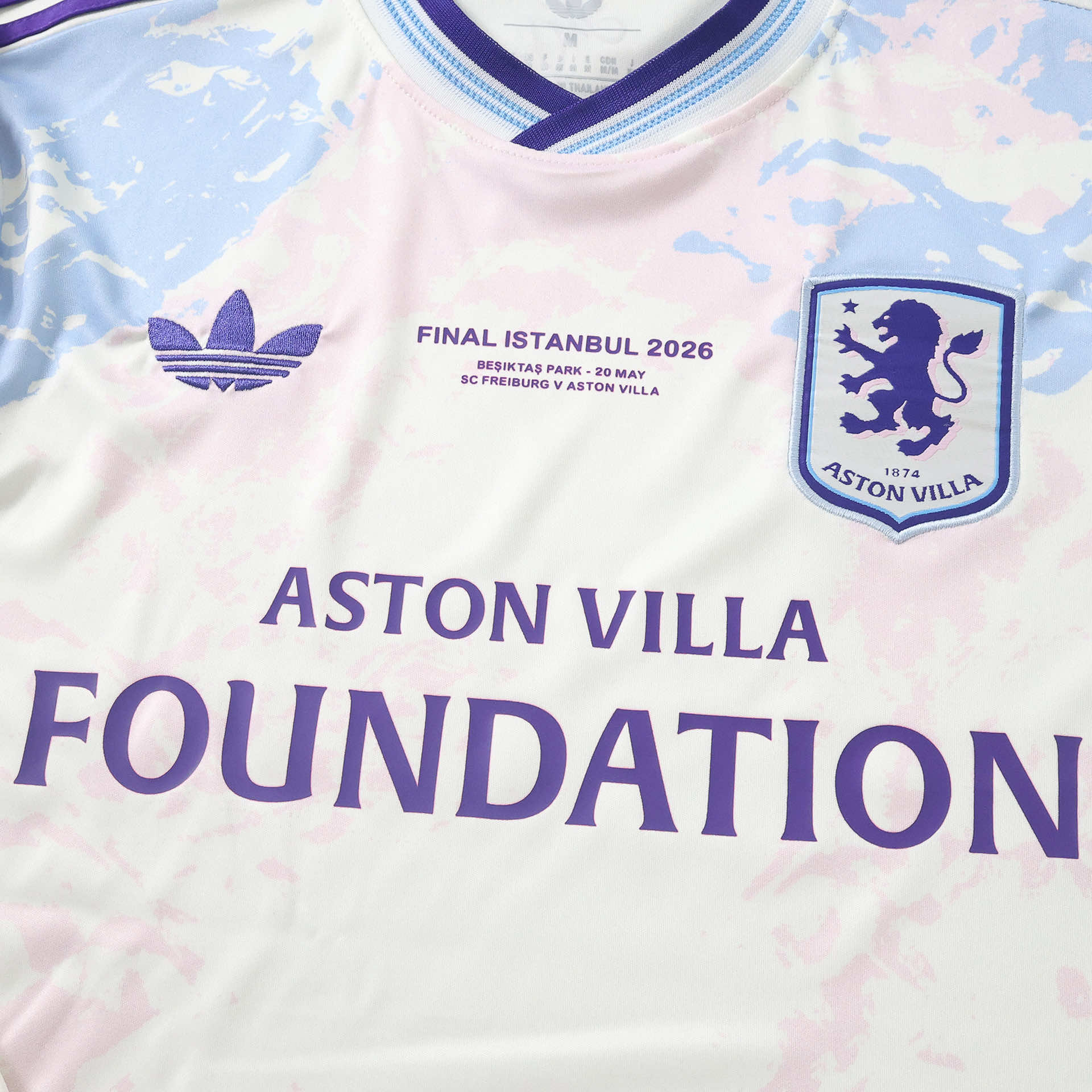Aston Villa F.C. 2025-2026 Season Third Final Football Jersey Trikot Maillot