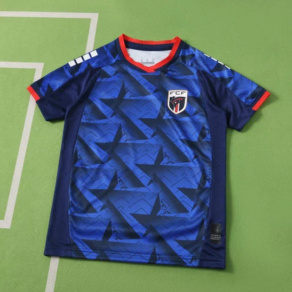 Kap Verde 2026 WM Kinder Fußball Blau Trikot Set