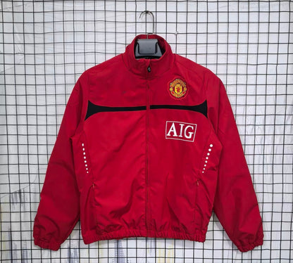 Manchester United Retro Windbreaker-Jacke 2010