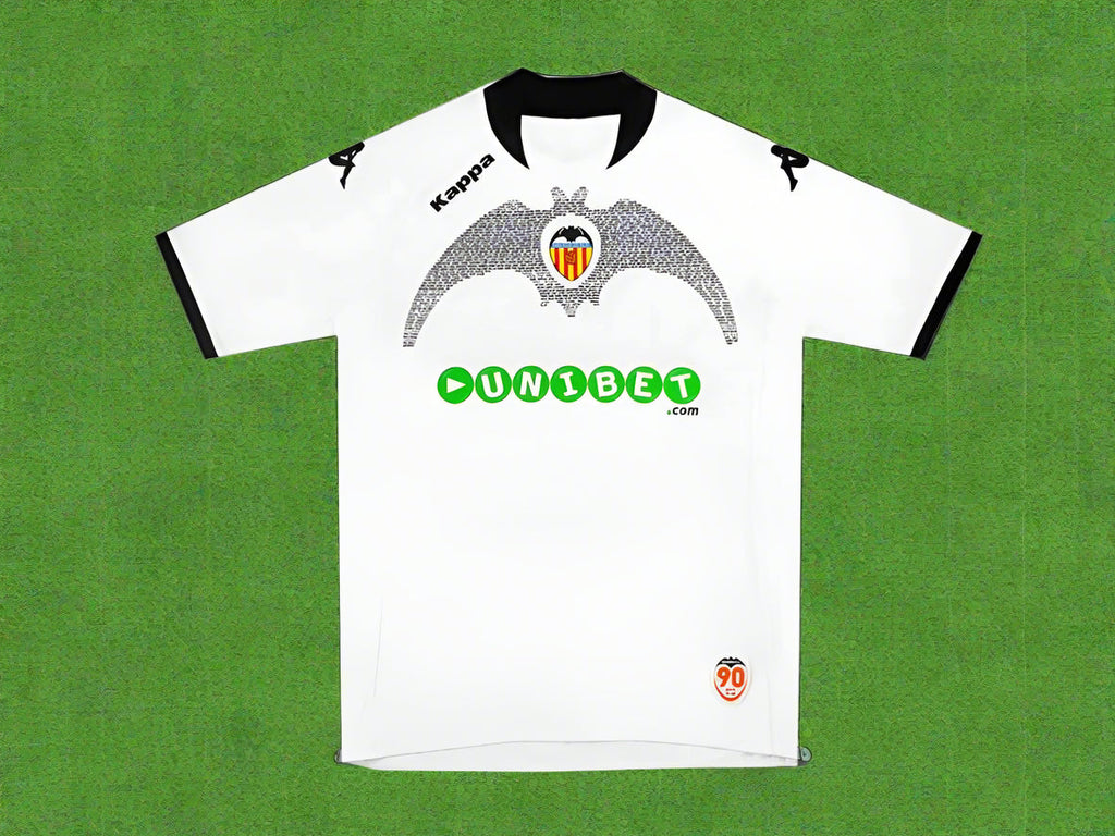 Vicente Valencia 2009 2010 Retro Trikot Fußballtrikot