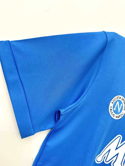 S.S.C. Napoli 1988-1989 Season Retro Home Football Jersey Trikot Maillot