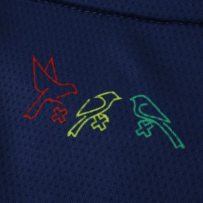 Bob Marley Special Edition Commemorative Navy Blue Retro Jersey Maillot