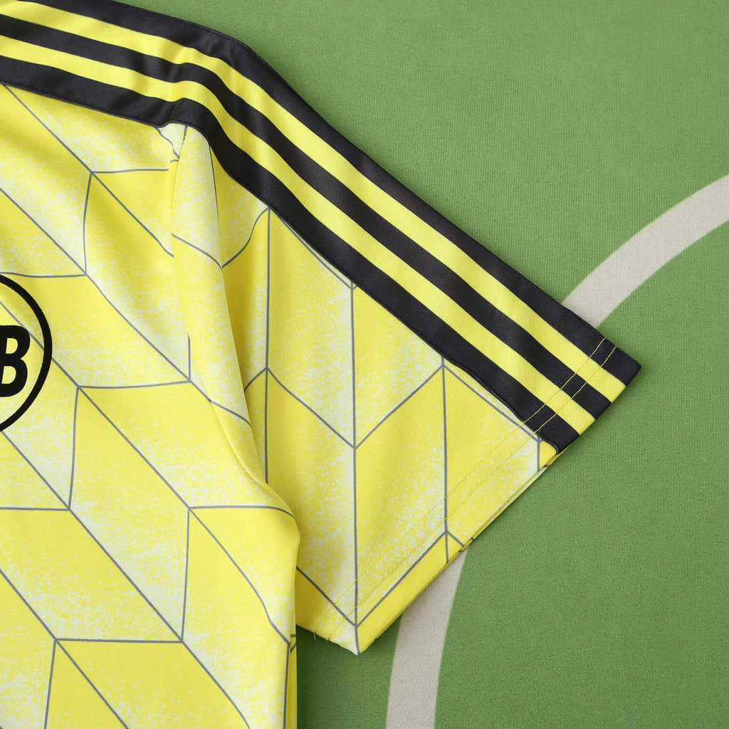 Borussia Dortmund 1988 Season Home Retro Football Jersey Trikot Maillot