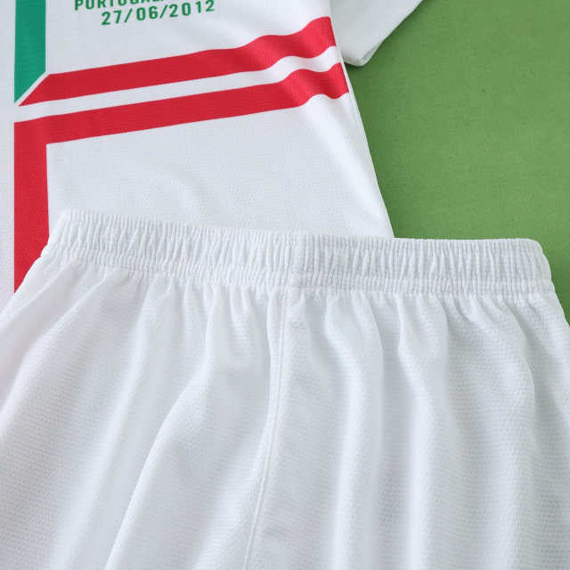 Portugal 2012 Season Home kids  Retro Jersey Trikot Soccer Shirt