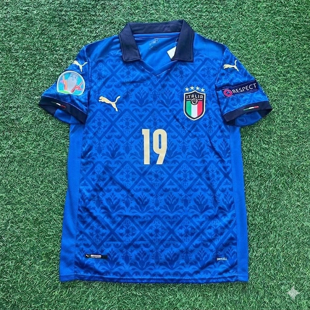 Leonardo Bonucci #19 Italien EURO 2020 Finale Retro-Fußballtrikot – | Trikot | Fußballshirt