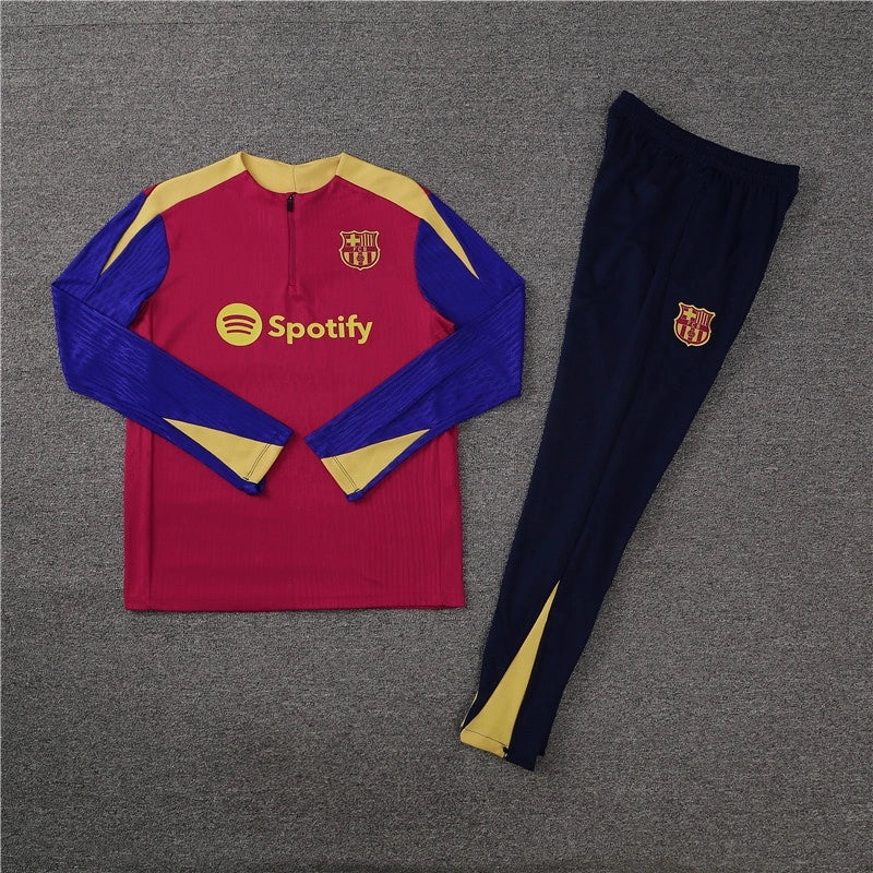 Barcelona Trainingsanzug Rot Trainings-Oberteil-Paket