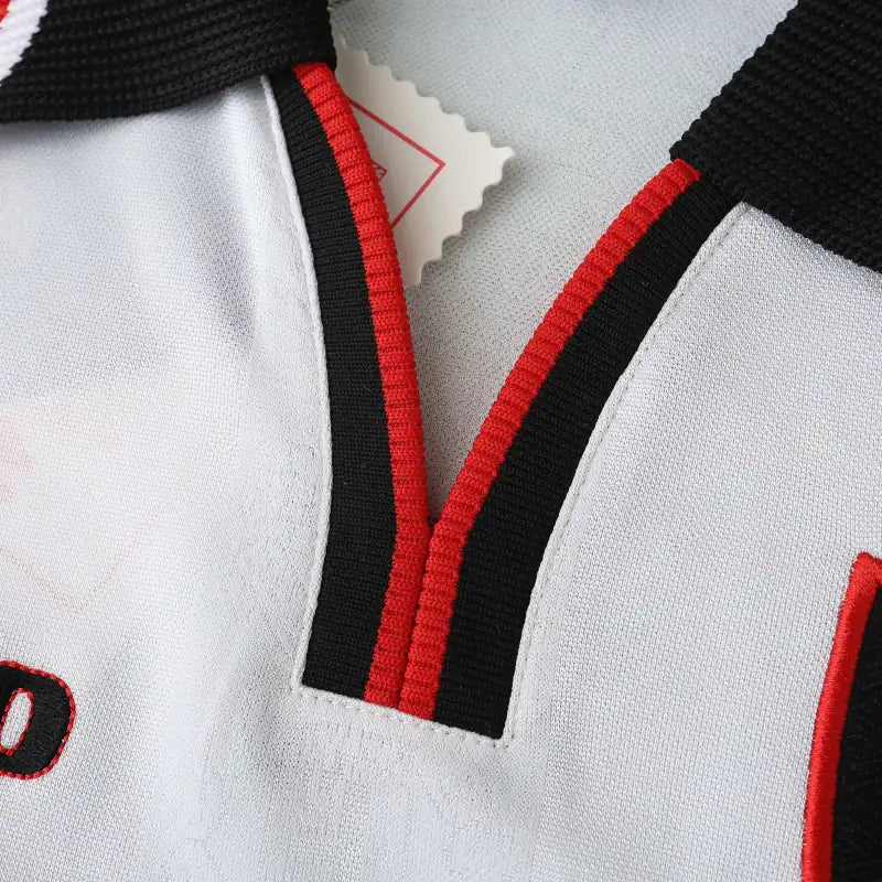 Maillot Rétro Domicile Blanc Manchester United F.C. Saison 1998