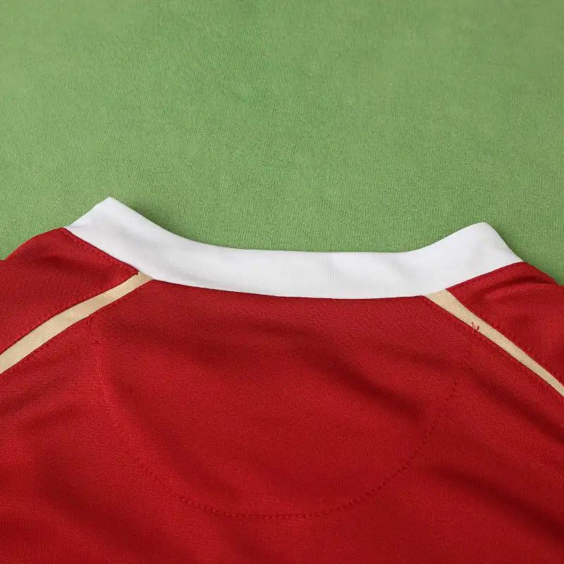 Maillot de Foot Rétro Domicile Rouge Manchester United F.C Saison 06/07