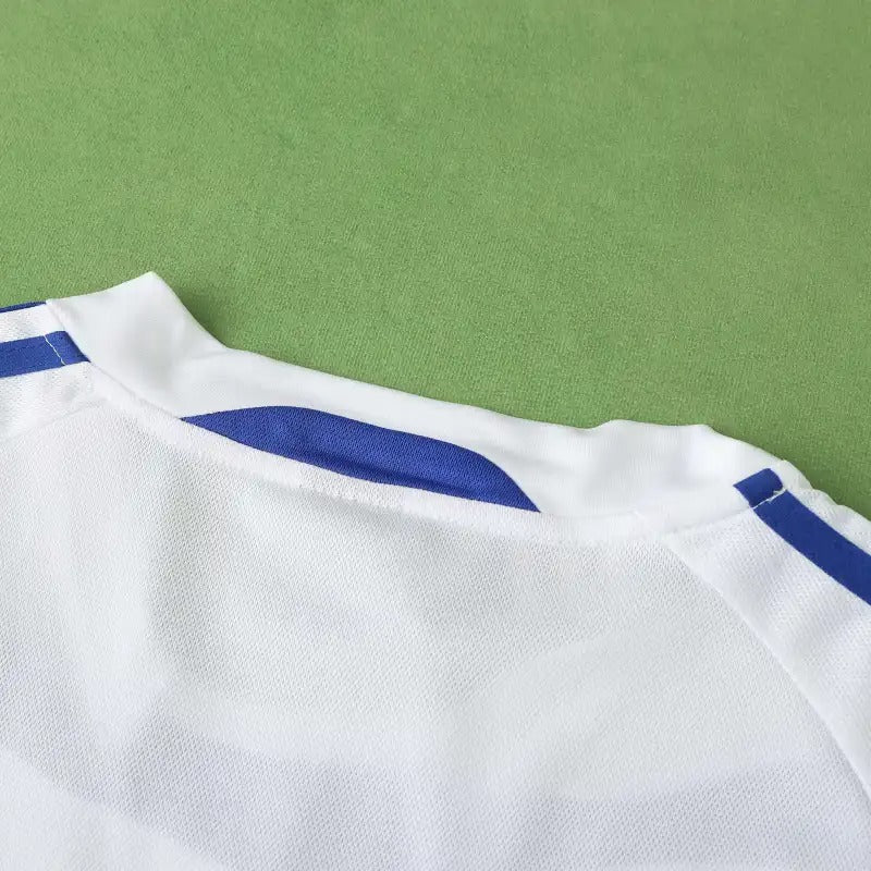 Angelos Charisteas Griechenland EURO 2004 Finale Weiß Retro Heimtrikot Fußballtrikot