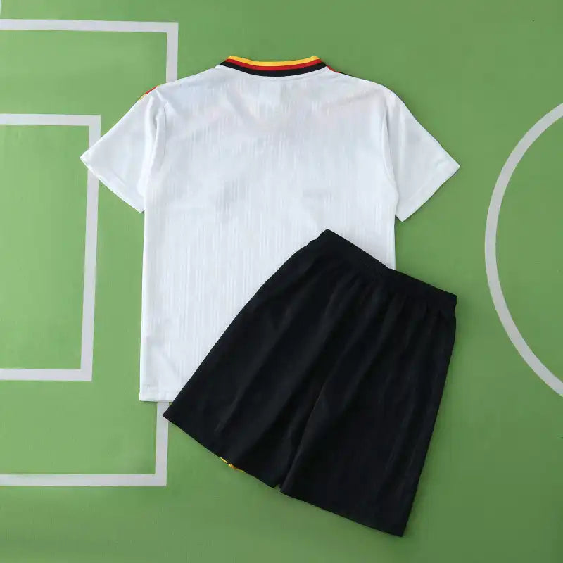 Germany Deutschland 1994 Home Retro Kids Kit Jersey KinderTrikot Maillot Enfant