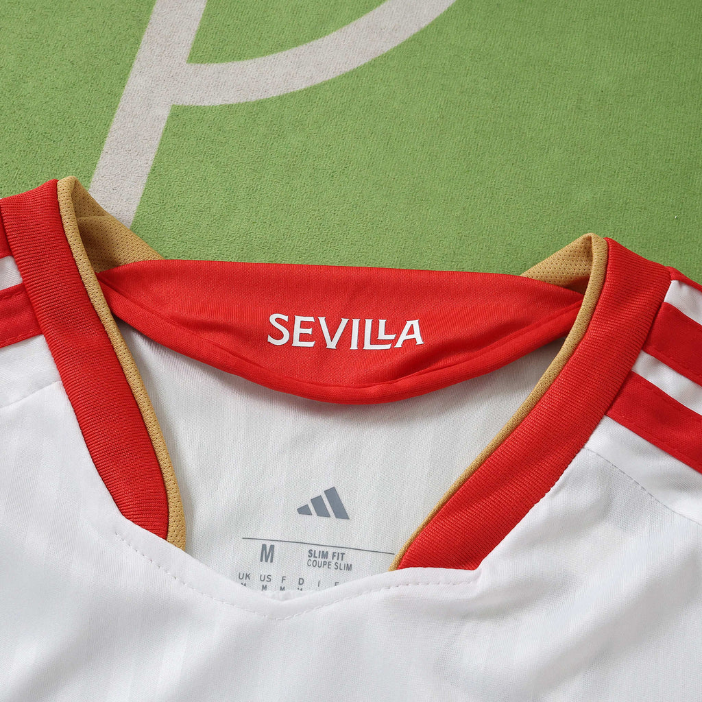 Sevilla C.F 2026-2027 Season Home White Football Jersey Trikot Maillot