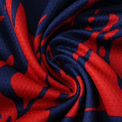Bob Marley Special Edition Commemorative Navy Blue Retro Jersey Maillot