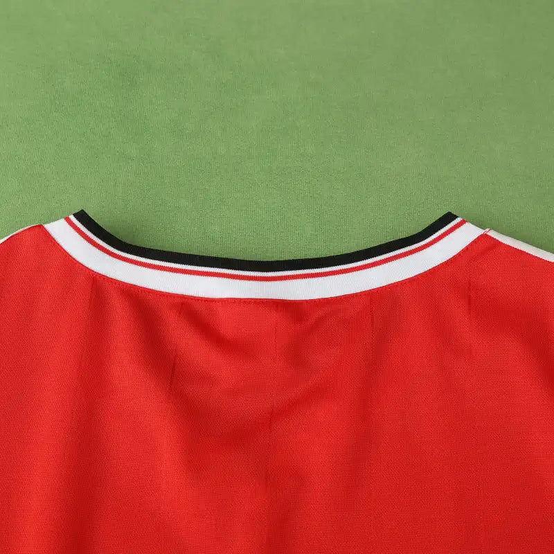 Maillot rétro domicile rouge Manchester United F.C saison 1984