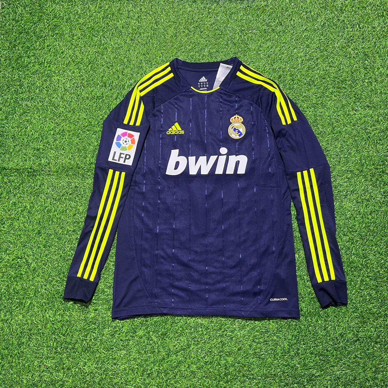 Xabi Alonso 14- Real Madrid 2012/2013 Away Long Sleeve Football Jersey