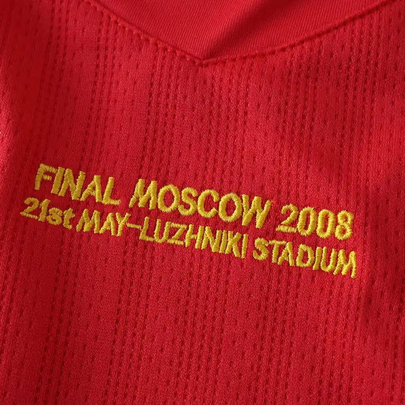 Maillot Enfant Rétro Domicile Manchester United 2007/08