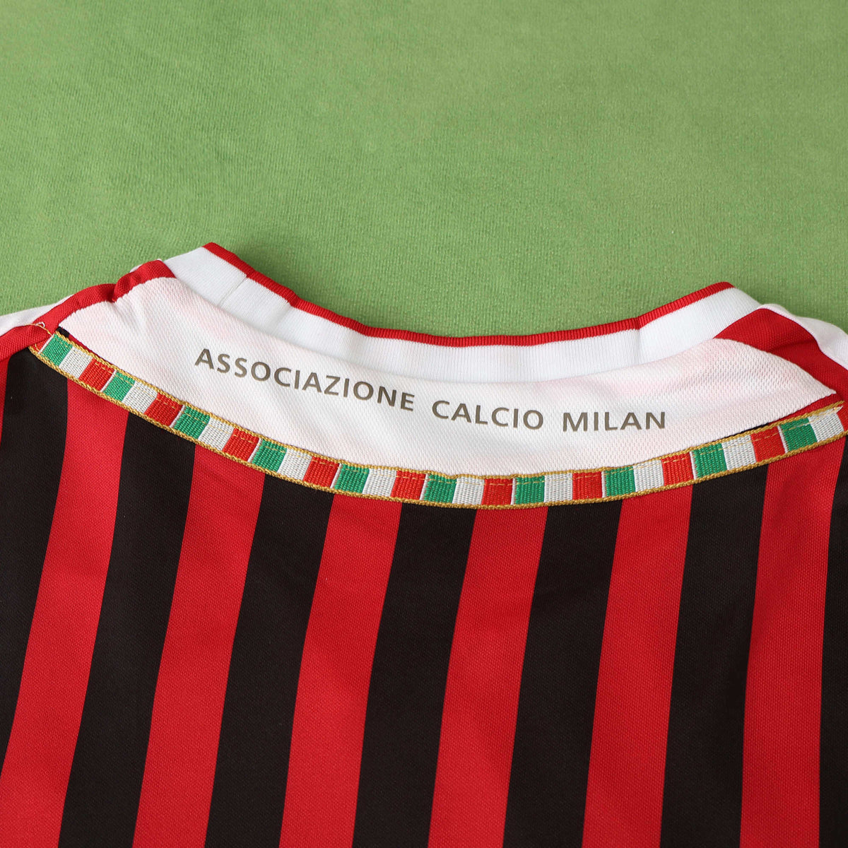 A.C Milan 2011-2012 Season Home Retro Football Jersey Trikot Maillot