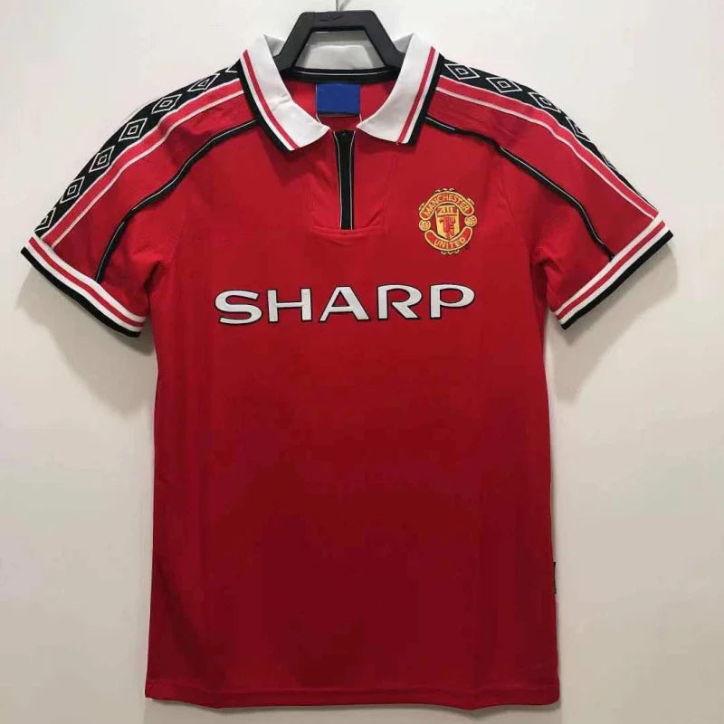 Manchester United Retro 1998 99 Retro Trikot Strickwaren Maglia