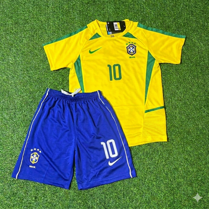 Zico 10 – Brasilien Retro Kinder Fußballtrikot
