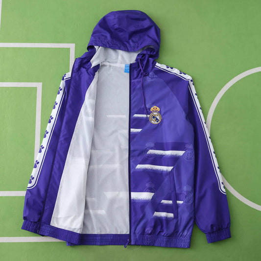 R.Madrid Retro 1996 Windbreaker Beidseitig