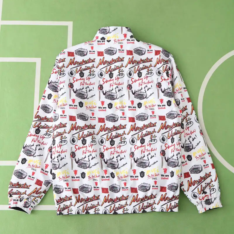 Manchester United F.C. Wende-Windbreaker – Wendbare Jacke