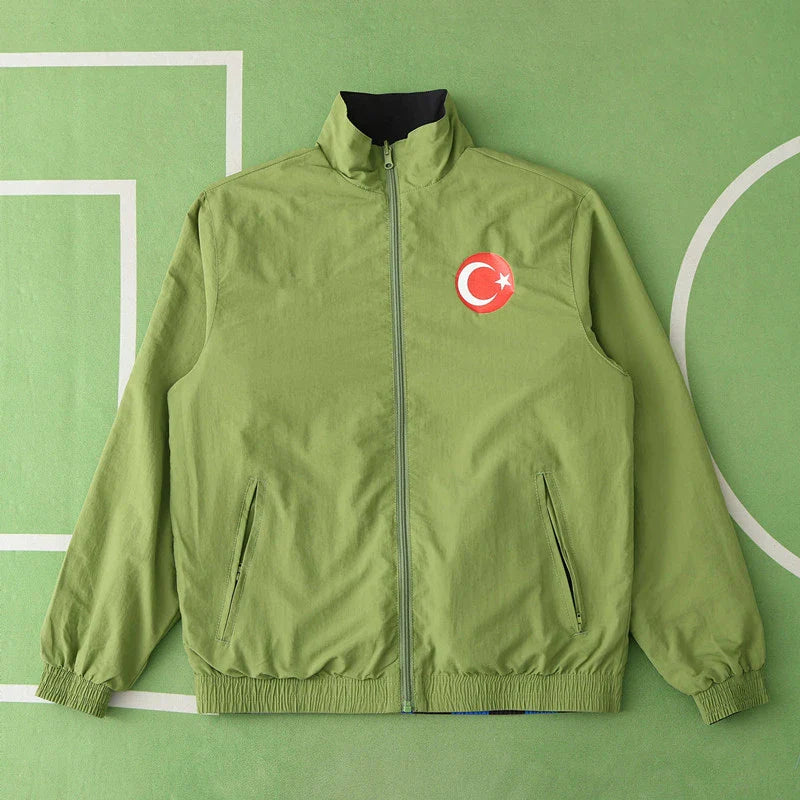 Türkiye Türkei Beidseitig tragbare Wendejacke