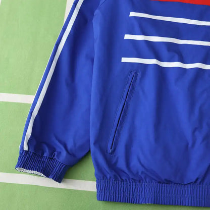 Frankreich Retro Vintage Wende-Windjacke - Wendbare Jacke