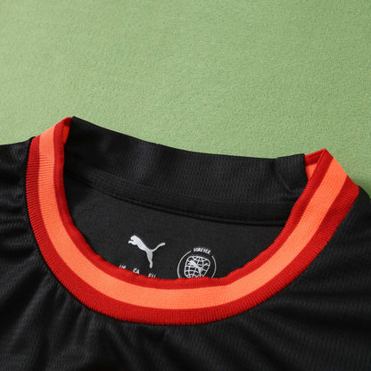 A.C. Milan 2026-2027 Season Third Black Kids Football Jersey Trikot Maillot