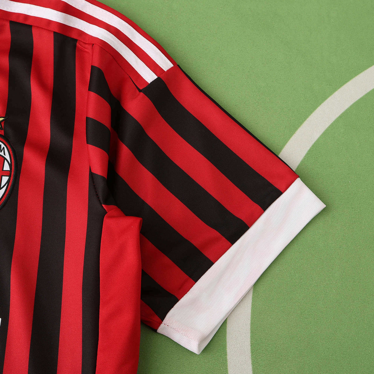 A.C Milan 2011-2012 Season Home Retro Football Jersey Trikot Maillot