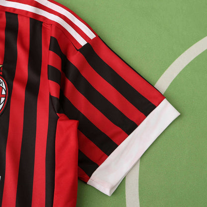 A.C Milan 2011-2012 Season Home Retro Football Jersey Trikot Maillot
