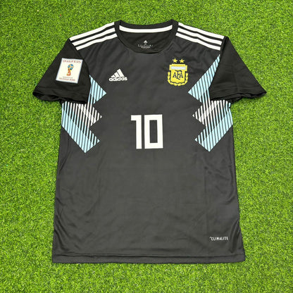 Diego Armando Maradona Argentinien Schwarzes Retro-Fußballtrikot