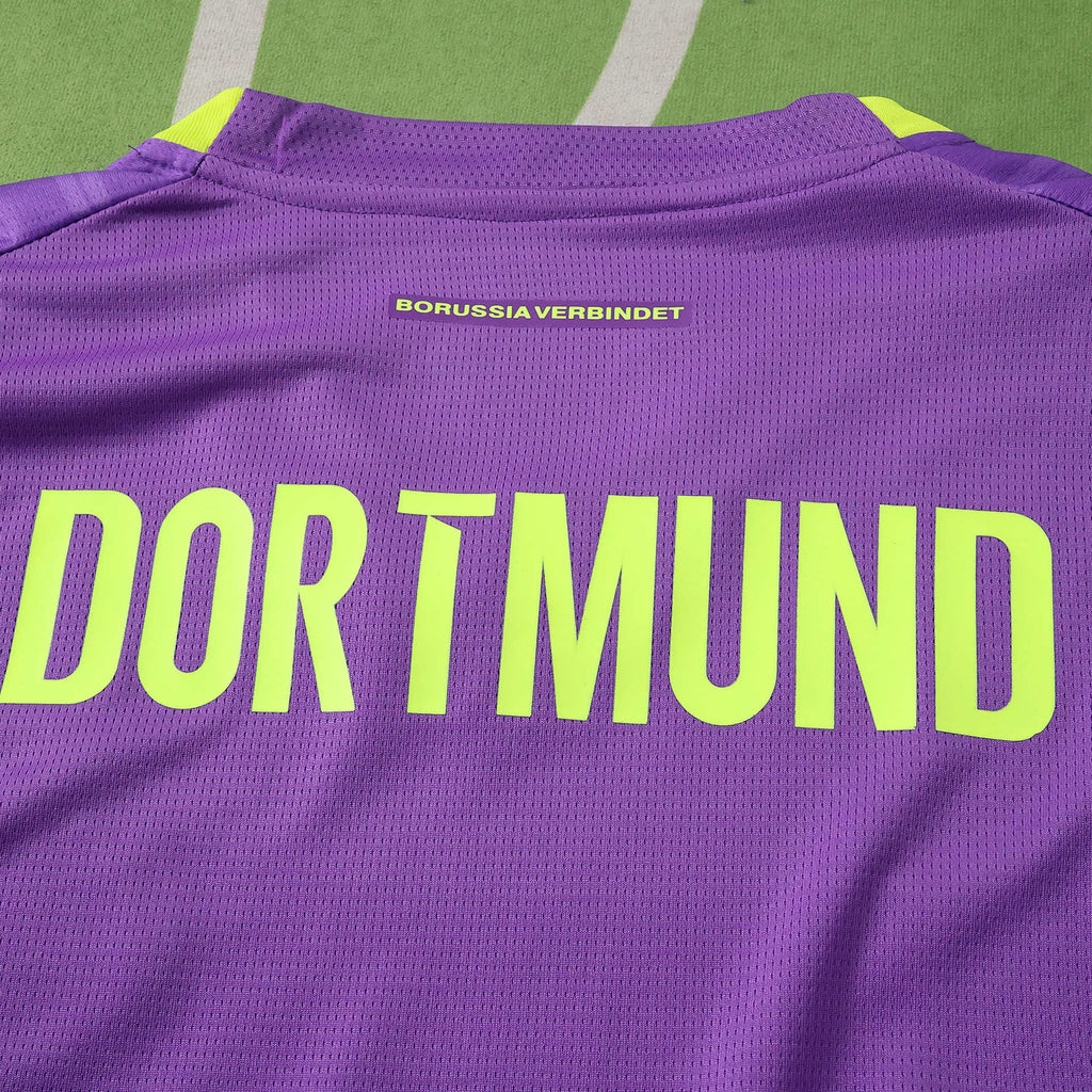 Borussia Dortmund 2026-2027 Season Third Purple Football Jersey Trikot Maillot