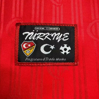 Türkei Legende Rot Türkei Retro Rot Spezial Trikot Fußballtrikot Maglia Trikot Maillot