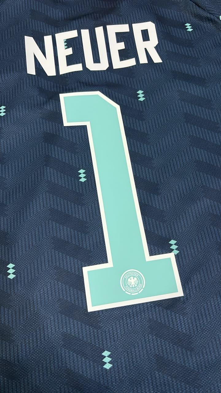 Manuel Neuer Deutschland 2026 WM Torwart Trikot Blau
