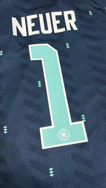 Manuel Neuer Deutschland 2026 WM Torwart Trikot Blau