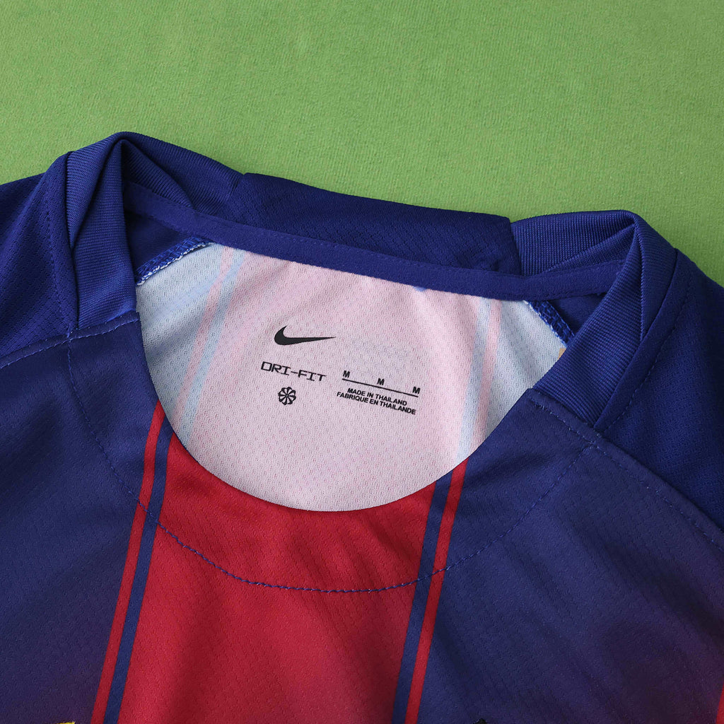 FC Barcelona 2025-2026 Season Home Football Jersey Trikot Maillot