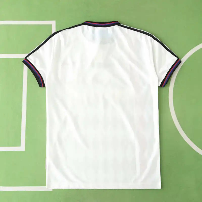 Bayern München 97/98 Season Away White Retro Jersey Trikot Soccer Shirt