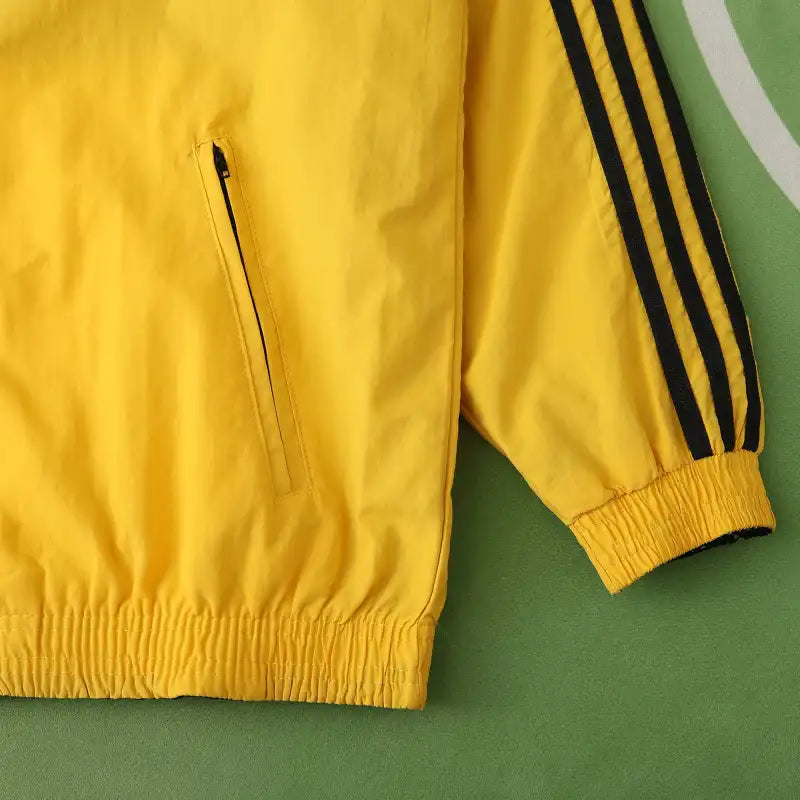 Jamaica Bob Marley Wendejacke Gelb Schwarz Beide Größen Jacke